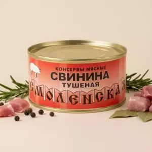 Смоленская свинина дачная 325гр. 1*24шт. !!!  М ПРЕДЗАКАЗ