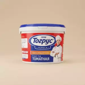 ТОГРУС томатная паста 27% 5000г. ведро 1*1шт